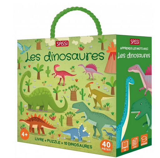 Sassi - Q-BOX - Les dinosaures [307551]