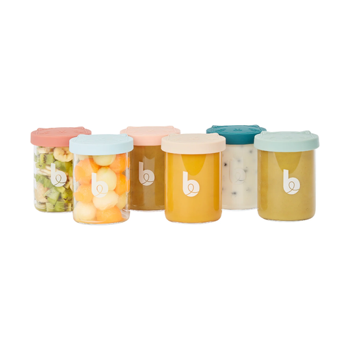 Babymoov - ISY BOWLS - Lot de 6 pots de conservation [A004314]