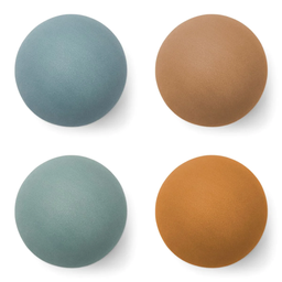 LIEWOOD - Lot de 4 balles Aitana - Mustard Multi Mix