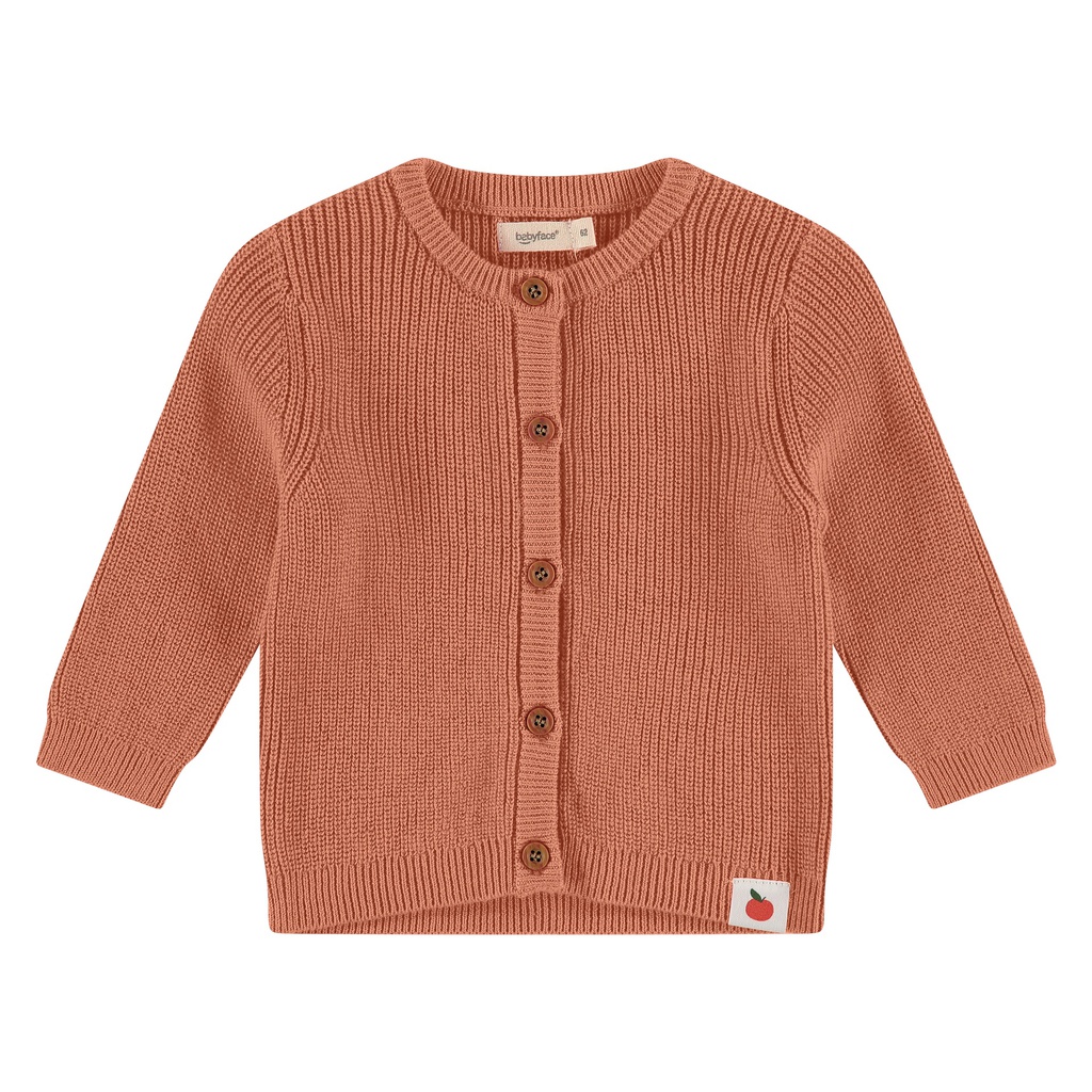 Babyface - Gilet fille - Terra (orange)
