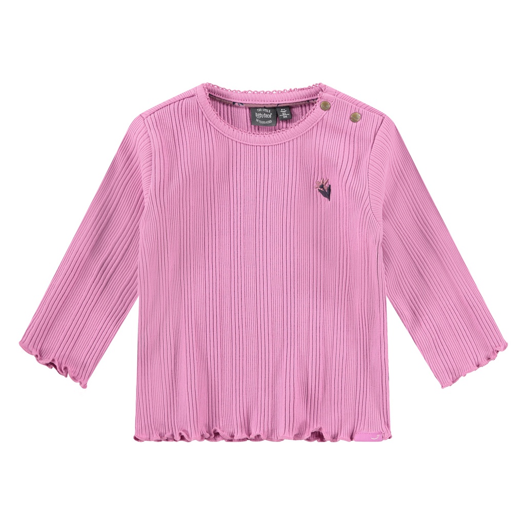 BABYFACE - T-shirt bébé fille longues manches - Pink Orchid