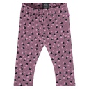 Babyface - Legging bébé fille - Plum (avec fleurs)