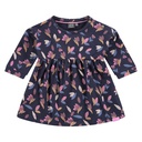 Babyface - Robe longues manches bébé fille - Night (avec fleurs)