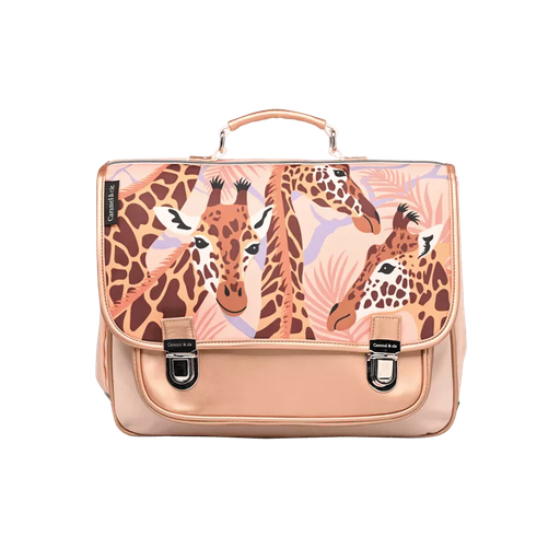 Caramel & Cie - Cartable Moyen - Jolies Girafes