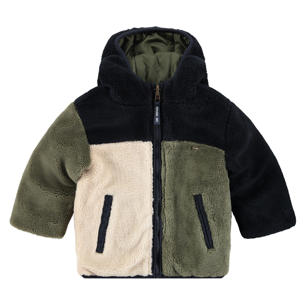 BABYFACE - Veste d'hiver réversible garçon - Forest