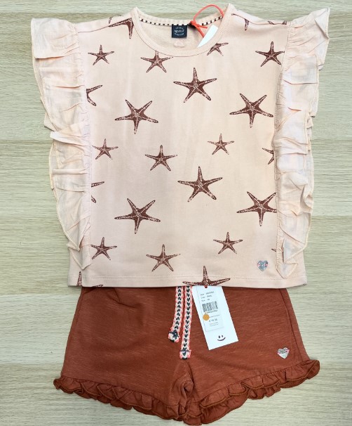 BABYFACE - Ensemble fille - Gravel/Pink