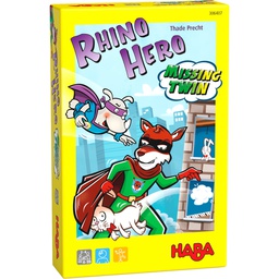 HABA - Jeu Rhino Hero Missing Twin - 4 ans +