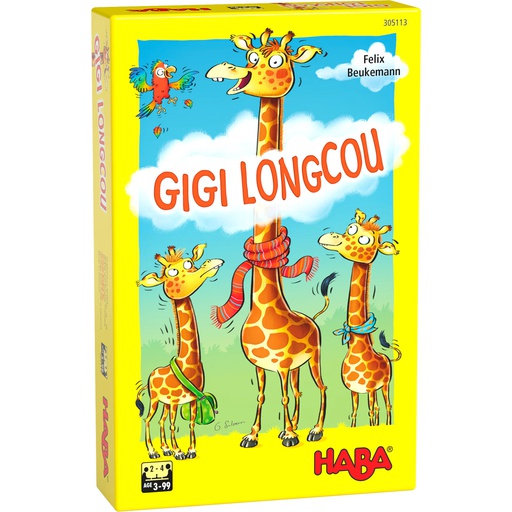 HABA - Jeu de voyage - Gigi LongCou - 3 ans +