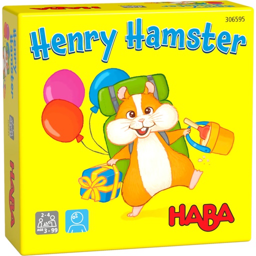 HABA - Jeu de voyage - Henry Hamster - 3 ans +
