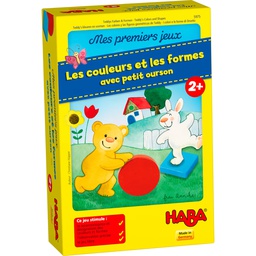 HABA - Mes Premiers Jeux - Les Couleurs Et Les Formes Avec Petit Ourson - 2 ans +