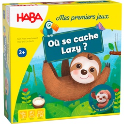 HABA - Mes Premiers Jeux - Où Se Cache Lazy ? - 2 ans +