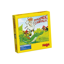 HABA - Jeu Pyramide d'Animaux - 4 ans +