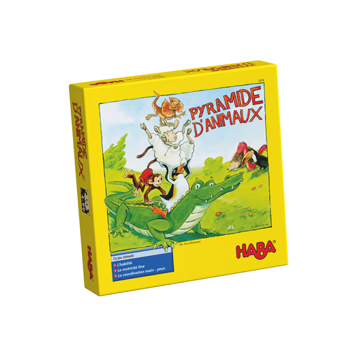 HABA - Jeu Pyramide d'Animaux - 4 ans +