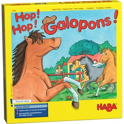 HABA - Jeu Hop ! Hop ! Galopons ! - 3 ans +