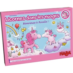 HABA - Jeu Licornes Dans Les Nuages - Bienvenue À Rosalie ! - 4 ans +