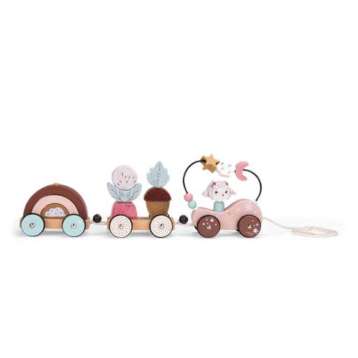 Moulin Roty - Train d'Activités à Tirer - Après La Pluie