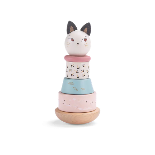 Moulin Roty - Chat Empilable - Après la Pluie