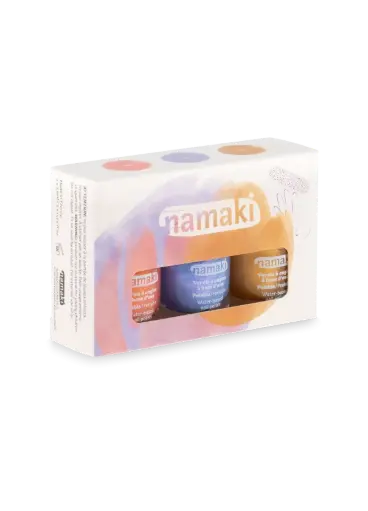 Namaki - Coffret 3 vernis - Soleil Couchant