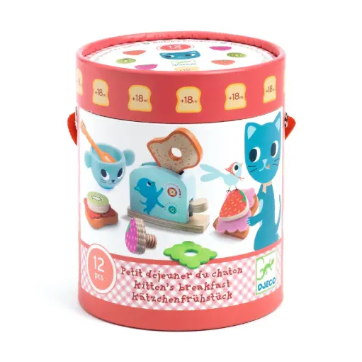 DJECO - Petit déjeuner du chaton - 18 mois + [DJ05507]