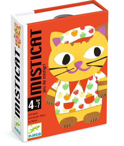 DJECO - Jeu de cartes mistigri - Misticat - 4 à 7 ans