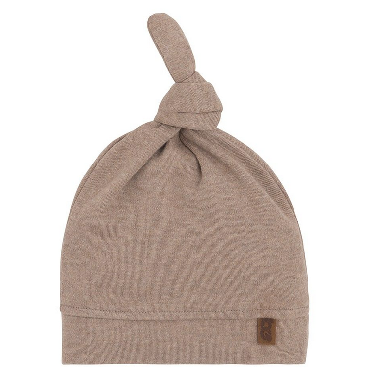 Baby's Only - Bonnet noué Melange clay