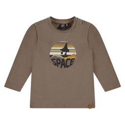 BABYFACE - T-shirt manches longues garçon - Mocca