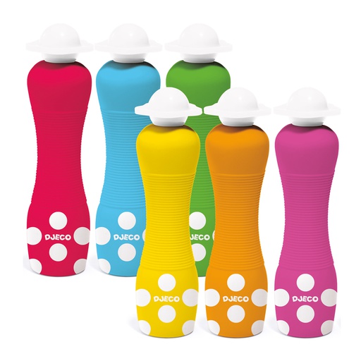 DJECO - Lot de 6 marqueurs mousse - 18 mois + [DJ09002]