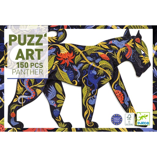 DJECO - Puzz'Art Panthère - 150 pcs - 6 ans +