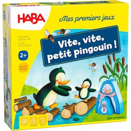 HABA - Mes Premiers Jeux - Vite, vite, petit pingouin ! - 2 ans +