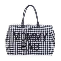 Childhome - Sac à langer Mommy Bag - Pied de poule - Noir