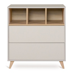 Quax - Commode 2 tiroirs Loft - Argile