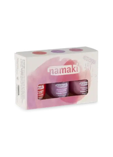 Namaki - Coffret 3 vernis - Roses éternelles