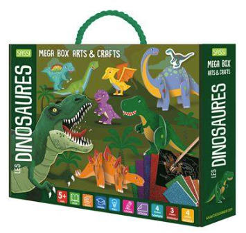 Sassi -  Méga Arts & Crafts - Les dinosaures [355057]
