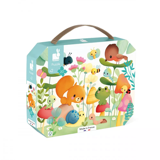 Janod - Puzzle Les Compagnons du Jardin - 20pcs [J02575]