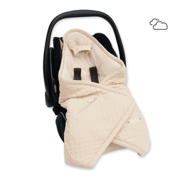 [492QUILT29QU] Bemini - Nid d’ange Biside - 0-12M - Cream + pady jersey