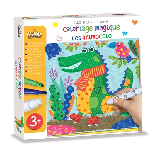 Crealign' - Coloriage magique Les Animocolo - 3 ans + [CL157]