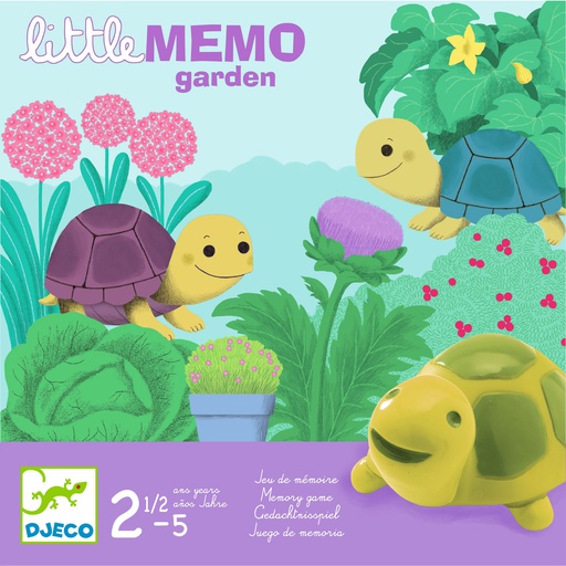 [DJ08559] DJECO - Jeu Little Memo Garden - 2 à 5 ans