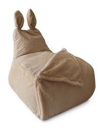 Scandinavian Stories - Pouf Bunny L Fourrure - Beige