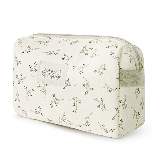 [NECEOBL] Babyshower - Trousse de toilette Camila Olive Bloom
