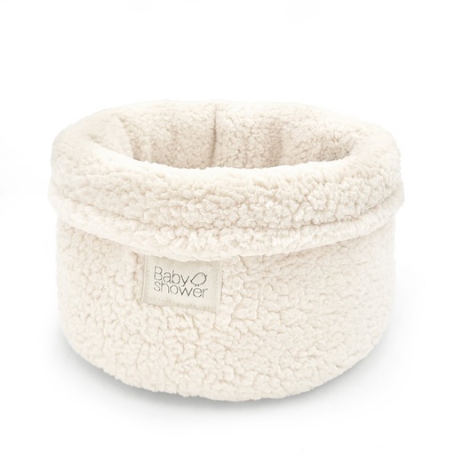 [PWMBMOU] Babyshower - Panier de rangement - Moyen - Mouton
