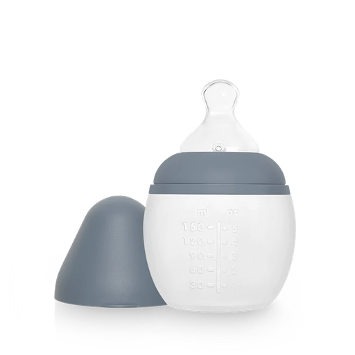 Élhée - Biberon anti-colique 150 ml - Blue Grey