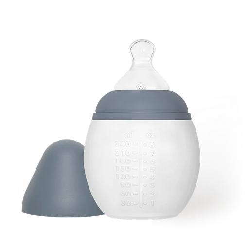 Élhée - Biberon anti-colique 240 ml - Blue Grey