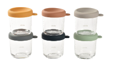 Béaba - Lot de 6 portions verre 250 ml [914008]
