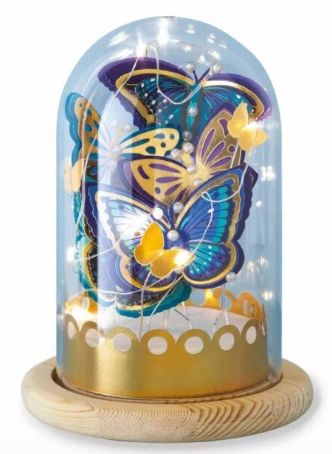 Janod - Cloche Lumineuse Papillons à Créer - 8 ans + [J07878]