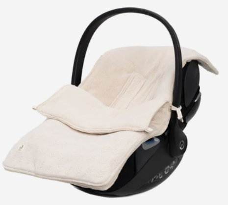 Jollein - Nid d'Ange pour Siège Auto Poussette Grain Knit Oatmeal