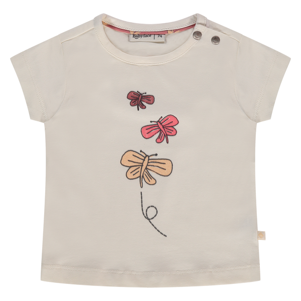 BABYFACE - T-Shirt manches courtes fille -  Ivory
