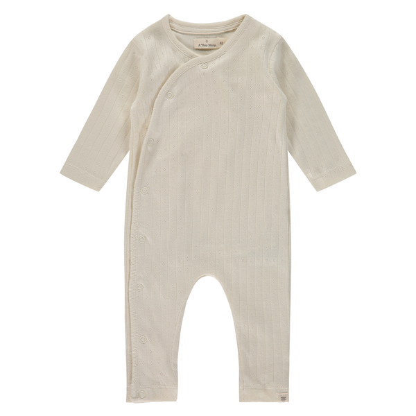 A TINY STORY (BY BABYFACE) - Combi manches longues - Creme