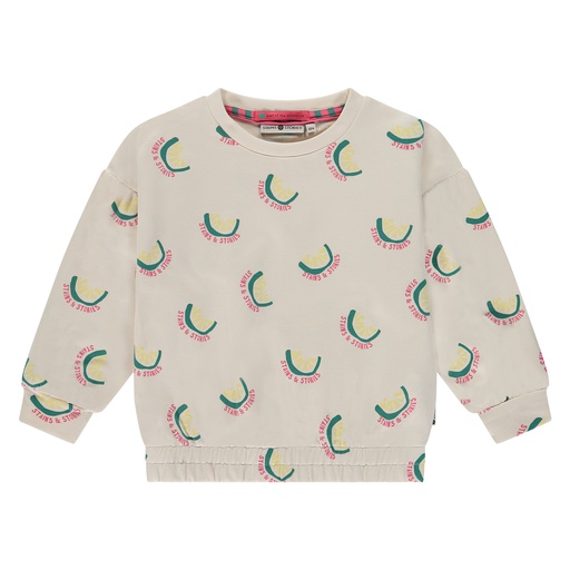 STAINS & STORIES (BY BABYFACE) - Sweatshirt fille - Off White