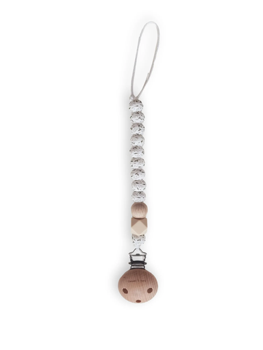 Chewies&More - Attache-tétine Beads Mon Fleur - Twig [JCH-NAT-SB-1]
