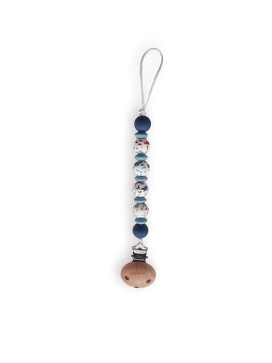 Chewies&More - Attache-tétine Basic Rond & Lentille - Mer